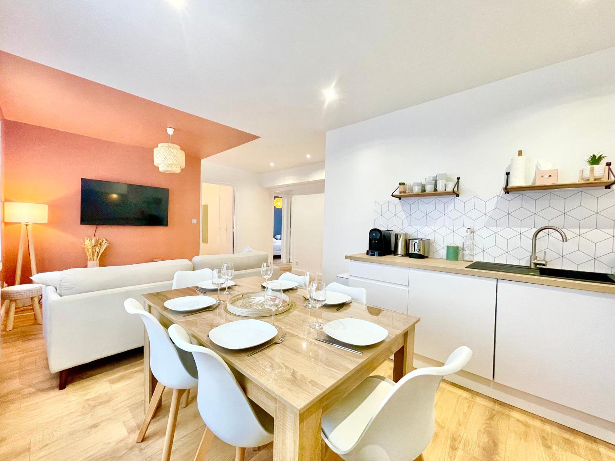 Le Boheme 21 - Proche Gare - Fibre - Lumineux Apartment Saint-Nazaire (Loire-Atlantique)